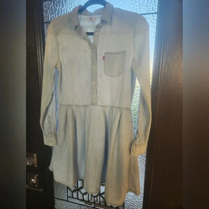 Ladies Levi's Long Sleeve Dress XS